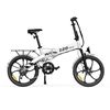 Bicicleta Eléctrica Pvy Z20 Pro - Motor 250w Batería 36v10.4ah Autonomía 80km Freno De Disco Mecánico - Blanco