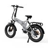 Bicicleta Eléctrica Pvy Z20 Plus 500 - Motor 250w Batería 48v14.5ah Autonomía 100km Freno De Disco Mecánico - Gris