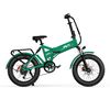 Bicicleta Eléctrica Pvy Z20 Plus 1000 - Motor 250w Batería 48v16.5ah Autonomía 120km Freno De Disco Hidráulico - Verde