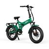 Bicicleta Eléctrica Pvy Z20 Plus 1000 - Motor 250w Batería 48v16.5ah Autonomía 120km Freno De Disco Hidráulico - Verde