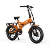 Bicicleta Eléctrica Pvy Z20 Plus 1000 - Motor 250w Batería 48v16.5ah Autonomía 120km Freno De Disco Hidráulico - Naranja