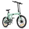 Bicicleta Eléctrica Engwe P20 - Motor 250w Batería 36v9.6ah Autonomía 100km Freno De Disco Hidráulico - Verde