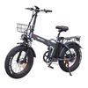 Bicicleta Eléctrica Drvetion At20 - Motor 750w Batería 48v10ah Autonomía 35-45km Frenos De Disco - Negro Gris