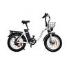 Bicicleta Eléctrica Drvetion Ct20 - Potencia 750w Batería 48v15ah Autonomía 55-70km Frenos De Disco - Blanco Perla