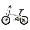 Bicicleta Eléctrica Ado Air 20 - Potencia 250w Batería 36v9.6ah Autonomía Asistida 100km Freno De Disco Hidráulico - Blanco Marfil