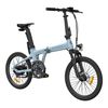 Bicicleta Eléctrica Ado Air 20s - Potencia 250w Batería 36v9.6ah Autonomía Asistida 100km Freno De Disco Hidráulico - Azul