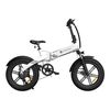 Bicicleta Eléctrica Ado Beast 20f - Potencia 250w Batería 36v14.5ah Autonomía Asistida 120km Freno De Disco Hidráulico - Blanco