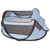 Cuna De Viaje Desplegable Babybox Con Mosquitera Azul Celeste Deryan