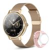 Smartwatch Chronus Fc90 29 Modos Sport Gps Pantalla Completamente Táctil (oro)