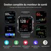 Smartwatch Chronus Ak47 1.85'' Fitness Tactical Ip68 Waterproof(negro)