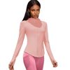 Chaqueta Ajustada Con Capucha Frees Copes Sedosa Para Pilates Material Poliéster