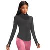 Chaqueta Ajustada Con Capucha Frees Copes Sedosa Para Pilates Material Poliéster