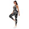 Mono Tie-dye De Yoga Frees Copes Alta Elasticidad Frees Copes Transpirable Material Elastano