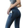 Legging Deportivo Frees Copes Con Bolsillo Sedoso Elástico Y Transpirable Material Poliéster