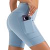 Legging Corto Deportivo Frees Copes Con Bolsillo Sedoso Elástico Y Transpirable Material Poliéster