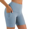 Legging Corto Deportivo Frees Copes Con Bolsillo Sedoso Elástico Y Transpirable Material Poliéster