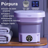 Lavadora Portátil Plegable 8 Litros-1.84kg-maxwork-morado