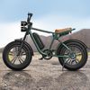 Bicicleta Eléctrica Engwe M20 13ah | Plegable|potente Motor 750w | Autonomía 60km-verde