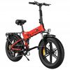 Bicicleta Eléctrica Engwe Engine X |plegable| Potencia 250w | Autonomía 60 Km | Rojo