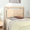 Cabecero De Cama | Panel De Cabecera Madera Maciza De Pino 105,5x4x100 Cm Cfw499516