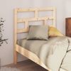 Cabecero De Cama | Panel De Cabecera Madera Maciza De Pino 106x4x100 Cm Cfw505468