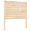 Cabecero De Cama | Panel De Cabecera Madera Maciza De Pino 106x4x100 Cm Cfw474503