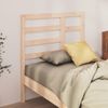 Cabecero De Cama | Panel De Cabecera Madera Maciza De Pino 106x4x104 Cm Cfw714748