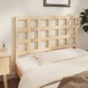 Cabecero De Cama | Panel De Cabecera Madera Maciza De Pino 125,5x4x100 Cm Cfw901398