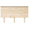 Cabecero De Cama | Panel De Cabecera Madera Maciza De Pino 139x6x82,5 Cm Cfw254022