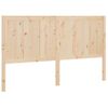 Cabecero De Cama | Panel De Cabecera Madera Maciza De Pino 165,5x4x100 Cm Cfw237588