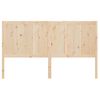 Cabecero De Cama | Panel De Cabecera Madera Maciza De Pino 165,5x4x100 Cm Cfw237588