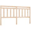 Cabecero De Cama | Panel De Cabecera Madera Maciza De Pino 186x4x100 Cm Cfw538971