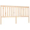 Cabecero De Cama | Panel De Cabecera Madera Maciza De Pino 186x6x101 Cm Cfw787650