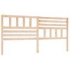 Cabecero De Cama | Panel De Cabecera Madera Maciza De Pino 206x4x100 Cm Cfw150063