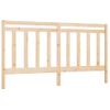 Cabecero De Cama | Panel De Cabecera Madera Maciza De Pino 206x4x100 Cm Cfw574201