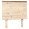 Cabecero De Cama | Panel De Cabecera Madera Maciza De Pino 79x6x82,5 Cm Cfw433043