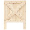 Cabecero De Cama | Panel De Cabecera Madera Maciza De Pino 80x104 Cm Cfw411031