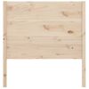 Cabecero De Cama | Panel De Cabecera Madera Maciza De Pino 81x4x100 Cm Cfw571902