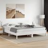 Cabecero De Cama | Panel De Cabecera Madera Maciza De Pino Blanco 180 Cm Cfw874095