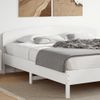 Cabecero De Cama | Panel De Cabecera Madera Maciza De Pino Blanco 200 Cm Cfw788834