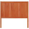 Cabecero De Cama | Panel De Cabecera Madera Maciza De Pino Marrón Cera 100 Cm Cfw475781