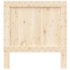 Cabecero Cama | Panel De Cabecera De Madera Maciza De Pino 100x104 Cm Cfw697690