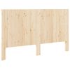 Cabecero Cama | Panel De Cabecera De Madera Maciza De Pino 180x104 Cm Cfw515954