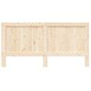 Cabecero Cama | Panel De Cabecera De Madera Maciza De Pino 200x104 Cm Cfw758264