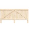 Cabecero Cama | Panel De Cabecera De Madera Maciza De Pino 200x104 Cm Cfw325286