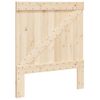 Cabecero Cama | Panel De Cabecera De Madera Maciza De Pino 90x104 Cm Cfw672266