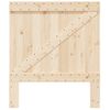 Cabecero Cama | Panel De Cabecera De Madera Maciza De Pino 90x104 Cm Cfw672266