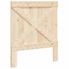 Cabecero Cama | Panel De Cabecera De Madera Maciza De Pino 90x104 Cm Cfw933745