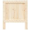 Cabecero Cama | Panel De Cabecera De Madera Maciza De Pino 90x104 Cm Cfw770903