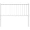 Cabecero Cama | Panel De Cabecera De Metal Blanco 107 Cm Cfw546960